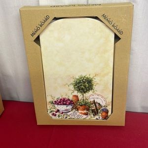 Ceramic Memo Board size 5.5 x 9